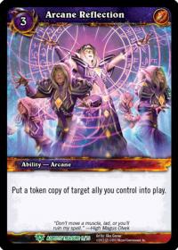 warcraft tcg battle of aspects arcane reflection