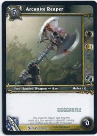 warcraft tcg class decks 2010 arcanite reaper