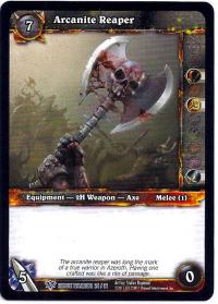 warcraft tcg class decks 2011 spring arcanite reaper cd