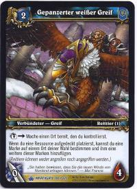 warcraft tcg wrathgate armored snowy gryphon german