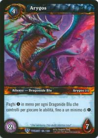 warcraft tcg twilight of dragons foreign arygos italian