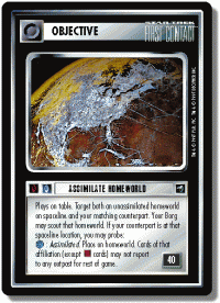 star trek 1e reflections 1 assimilate homeworld foil