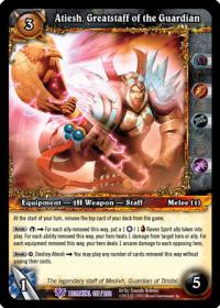 warcraft tcg betrayal of the guardian atiesh greatstaff of the guardian