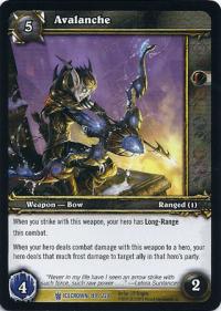 warcraft tcg icecrown avalanche wow