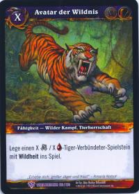 warcraft tcg worldbreaker foreign avatar of the wild german