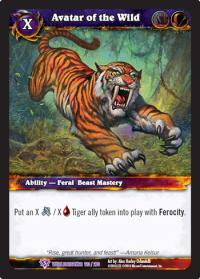 warcraft tcg worldbreaker avatar of the wild