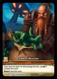 warcraft tcg extended art a warm welcome ea