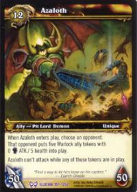 warcraft tcg the hunt for illidan azaloth