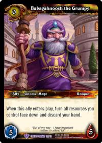 warcraft tcg class decks 2011 fall babagahnoosh the grumpy cd