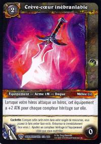 warcraft tcg worldbreaker foreign balanced heartseeker french