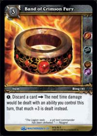 warcraft tcg magtheridons lair band of crimson fury