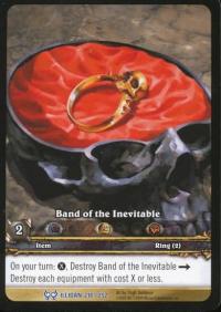 warcraft tcg extended art band of the inevitable ea