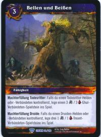warcraft tcg crown of the heavens foreign bark and bite german