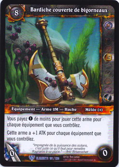 Barnacle-Coated Greataxe (French)