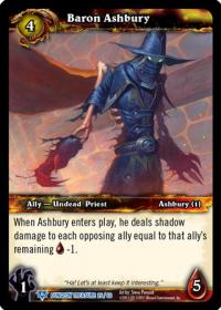 warcraft tcg dungeon deck treasure baron ashbury