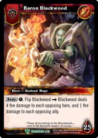 warcraft tcg class deck 2013 spring baron blackwood