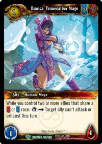 warcraft tcg betrayal of the guardian bianca timewalker mage