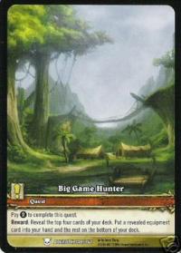 warcraft tcg extended art big game hunter ea