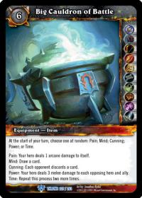 warcraft tcg throne of the tides big cauldron of battle