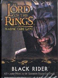 lotr tcg lotr decks black rider starter deck mouth of sauron