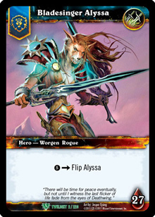 Bladesinger Alyssa (Foil Hero)