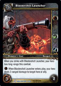 warcraft tcg molten core blastershot launcher