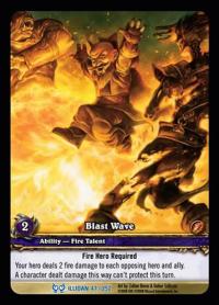 warcraft tcg extended art blast wave ea