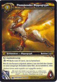 warcraft tcg wrathgate blazing hippogryph german