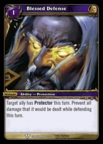 Blessed Defense - Alternate Art