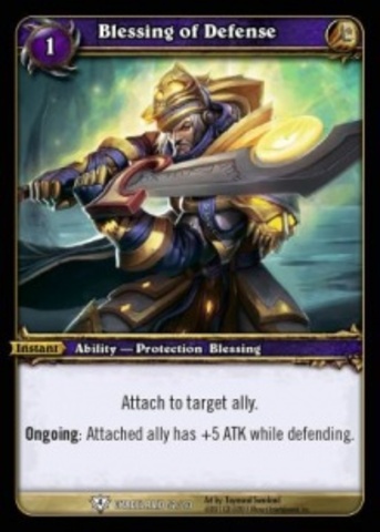 Blessing of Defense - Alternate Art