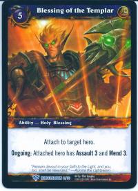 warcraft tcg class decks 2011 fall blessing of the templar cd