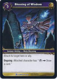 warcraft tcg class decks 2010 blessing of wisdom