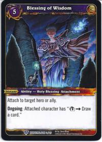 warcraft tcg class deck 2013 spring blessing of wisdom cd 13