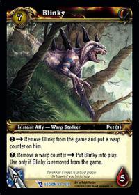 warcraft tcg march of legion blinky