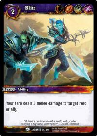 warcraft tcg war of the ancients blitz