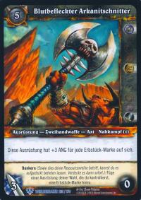 warcraft tcg worldbreaker foreign bloodied arcanite reaper german