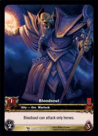 warcraft tcg extended art bloodsoul ea