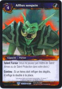 warcraft tcg throne of the tides french bloodsurge french