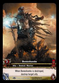 warcraft tcg extended art boneshanks ea