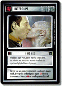 star trek 1e first contact borg kiss