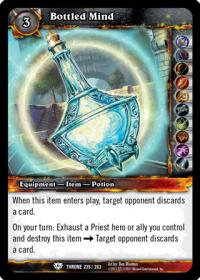 warcraft tcg throne of the tides bottled mind