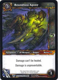 warcraft tcg class deck 2013 spring boundless agony cd