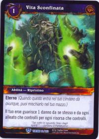 warcraft tcg throne of the tides italian boundless life italian