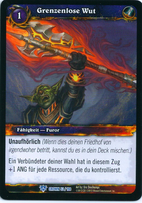 Boundless Rage (German)