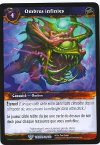 warcraft tcg throne of the tides french boundless shadow french