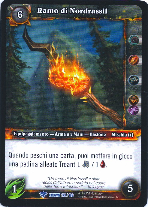 Branch of Nordrassil (Italian)