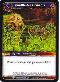 warcraft tcg worldbreaker foreign breath of the elements french