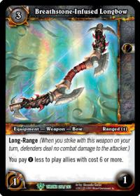 warcraft tcg throne of the tides breathstone infused longbow