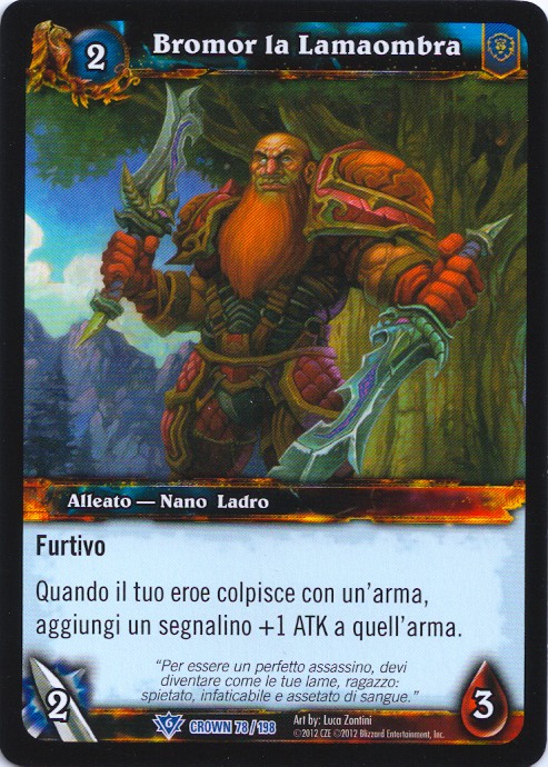 Bromor the Shadowblade (Italian)