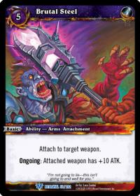 warcraft tcg betrayal of the guardian brutal steel